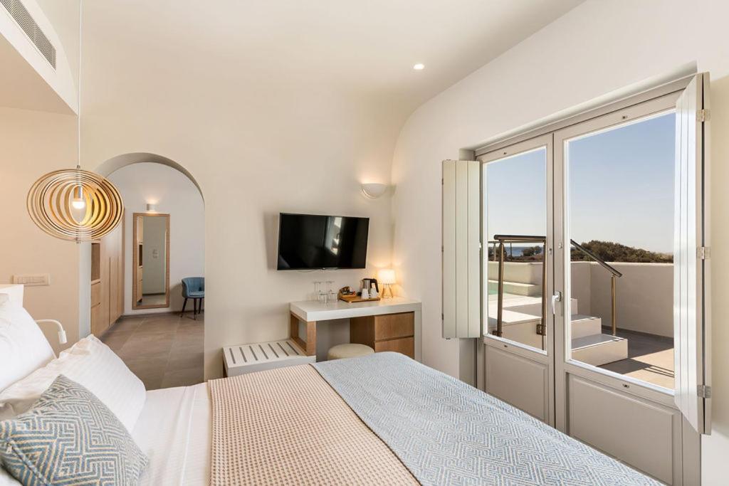 Meltemi Blu - Adults Only Hotel Perissa  Ngoại thất bức ảnh
